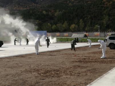 北京市辐射安全技术中心参加北京市核恐怖袭击应急演练